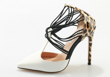 Load image into Gallery viewer, Lisa&#39;s Leopard Grain Stiletto Heels
