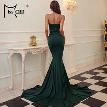 Load image into Gallery viewer, Missy&#39;s strapless Evening Party Dress
