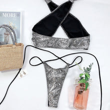 Load image into Gallery viewer, Bev&#39;s hollow out bikini set
