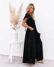 Load image into Gallery viewer, Chelsea&#39;s Crochet White Knitted Beach Cover up
