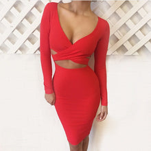 Load image into Gallery viewer, Rebecca&#39;s Midi Bandage Dress
